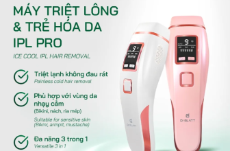 Review top máy triệt lông tại nhà tốt nhất hiện nay