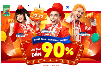 12.12 SIÊU SALE SINH NHẬT CÙNG SHOPEE