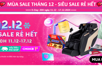 💕 MÙA SALE THÁNG 12 – SIÊU SALE RẺ HẾT 💕
